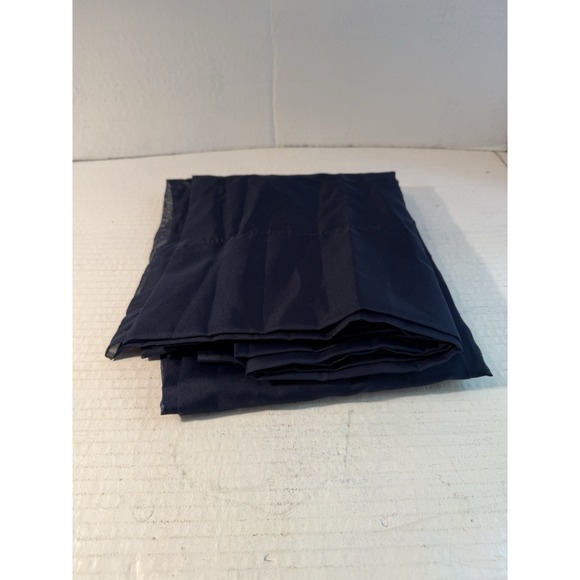 Curtain Panel Navy 59" x 84" Lichtenberg No. 918 Emily Sheer‎ Voile 1 Panel NEW - Picture 2 of 3